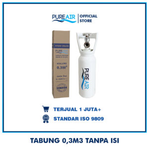 Pureair Tabung 0,3 M3 Tanpa Isi Oksigen