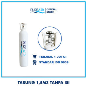 Pureair Tabung 1,5 M3 Tanpa Isi Oksigen