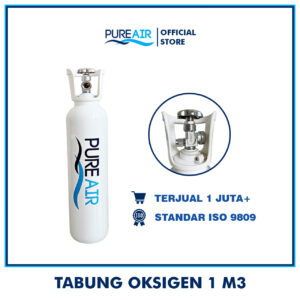Pureair Tabung 1 M3 Tanpa Isi Oksigen