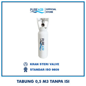 Pureair Tabung 0,5 M3 Tanpa Isi Oksigen