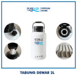 Pureair Tabung Dewar 2 Liter