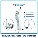 Pureair Tabung Oksigen 1m3 Paket 4in1