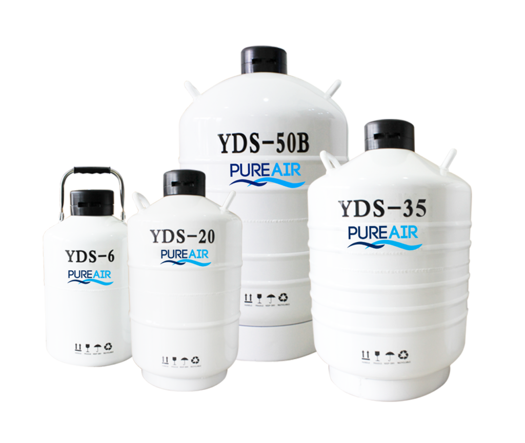 tabung dewar container liquid nitrogen