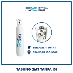 Pureair Tabung 2 M3 Tanpa Isi Oksigen