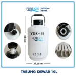 Pureair Tabung Dewar 10 Liter