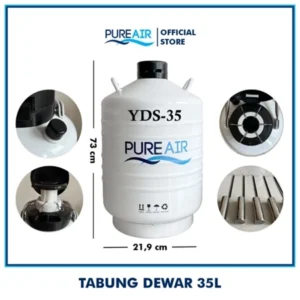 Pureair Tabung Dewar 35 Liter